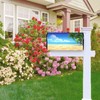 Abucaky Sea Beach Mailbox Cover Magnetic Summer Tropical Palm Trees