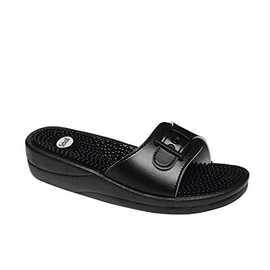 Scholl Women's New Massage Slippers, black