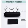 Eyekepper Runden Lesebrille ein wenig groß als Vintage Professor Oval