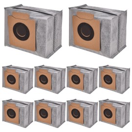 X8 Dust Bag 10 pack Compatible With Eufy Clean X8 Pro / X10 Pro Omni Robot Vacuum Self-Empty Station, Replacement bags Accessories part