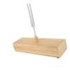 256Hz Tuning Fork with Wood Resonance Box and Hammer Sound