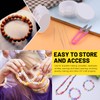 Mardatt 12 Pieces Elastic Bracelet String Cord Kit Includes 0.4