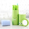 Travel Bottles Set with Wash Cup Shampoo Shower Gel Dispenser