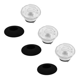 Foam Earbud Tips for Plantronics Ploy Voyager 5200 5220 5210 Bluetooth Headset Earphone Covers Silicone Ear Tips Replacement Earphone Earpads Cushion Earbuds Replacement Tips Earbud Rubber Tips S