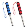 Esforzarse 2 Pcs Telescopic Pole Hand Flagpole,2.0m Telescopic Indicator Rod,Telescopic