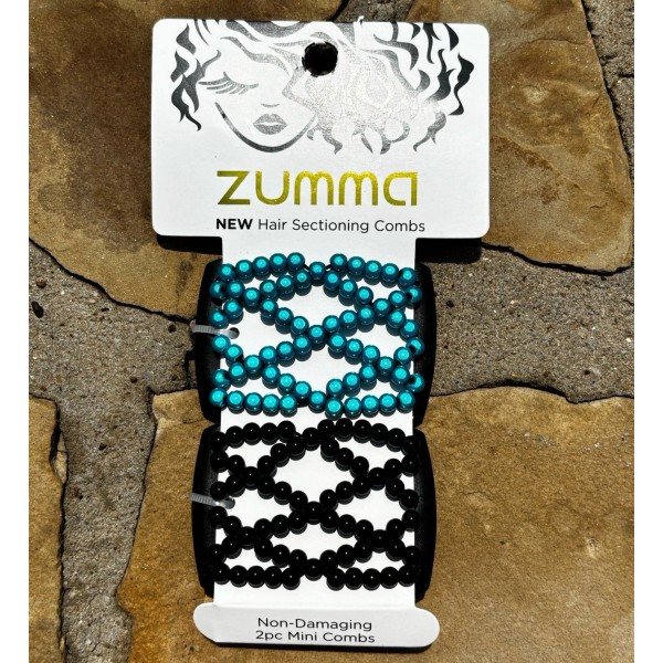 Zumma Hair Sectioning Combs Slide Stretch ZUMMA Combs