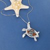 Aloha Jewelry Company 925 Sterling Silver Koa Wood and Abalone
