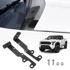 TECHPICCO Ditch Light Bracket Compatible with Toyota Tacoma 2024 2025, LED Light Mount Brackets Compatible with Toyota Tacoma Accessories 2024+