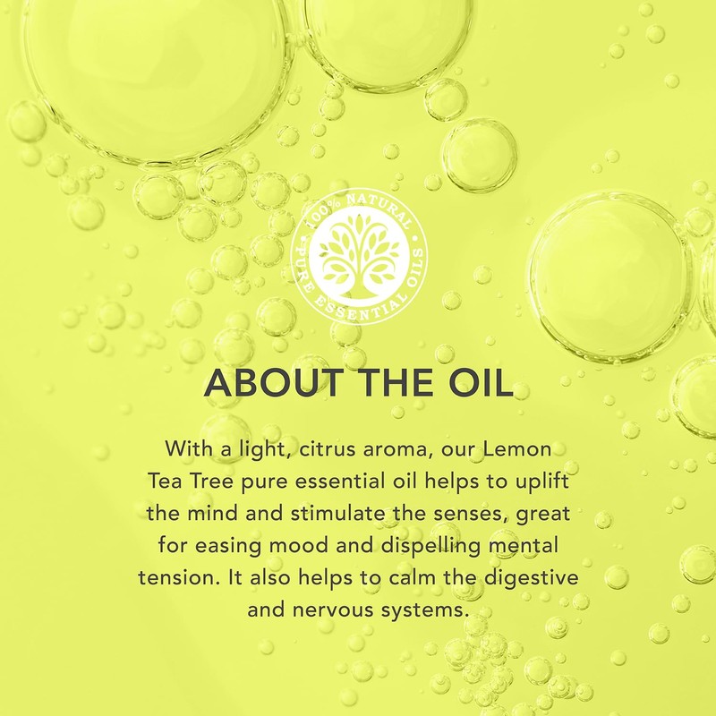 Tisserand Aromatherapy Lemon Tea-Tree Organic Essential Oil 9 ml