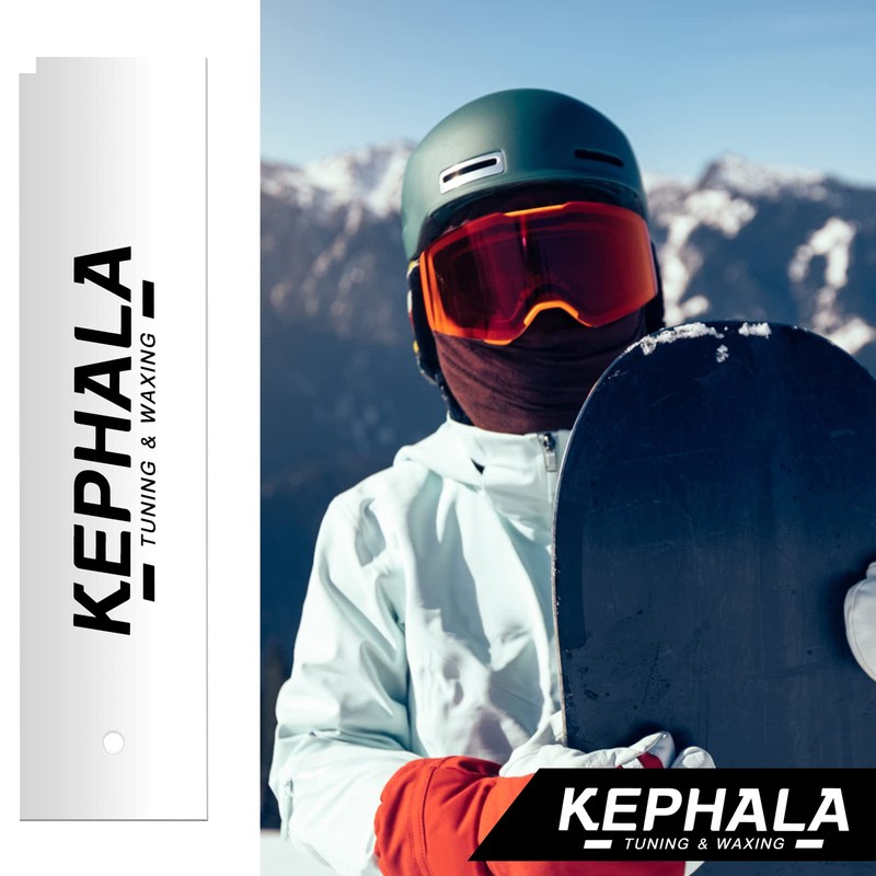 KEPHALA Ski Wax Scraper Heavy Duty Snowboard Wax Scraper with