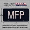 Mad Max | Main Force Patrol | Metal Stamped License