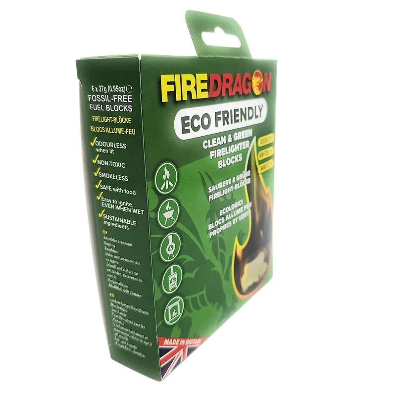 Fuel Firedragon 4 Packs of 6 Tabs Fire Starter for