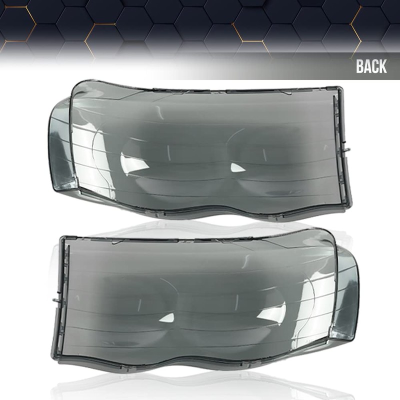 PIT66 Headlight Cover Compatible with 2002-2005 Dodge Ram 1500 2500