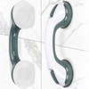 2-Pack Shower Handle Safety Grab Bars with Suction Cups for