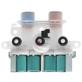 UPGRADED 0EM W11165546 W11096267 Washer Water Inlet Valve-W11220230 W10758828 Fit for Whirlpool Cabrio Washer Valve Maytag Kenmore700 S Washer MAH7500AWW MVWB765FW0 MVW6230HW2 MVWB835DW1 by Blutoget