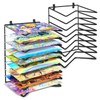 Vowcarol 2 Pack Art Drying Rack for Classroom, 9 Shelves