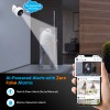 2-Pack Wireless Magnetic Security Cameras 2K WiFi with AI Motion