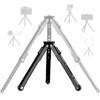 Aluminum Mini Table Tripod, Weight 162g/0.35lb, Maxload 5kg/11lb, Foldable Stand,