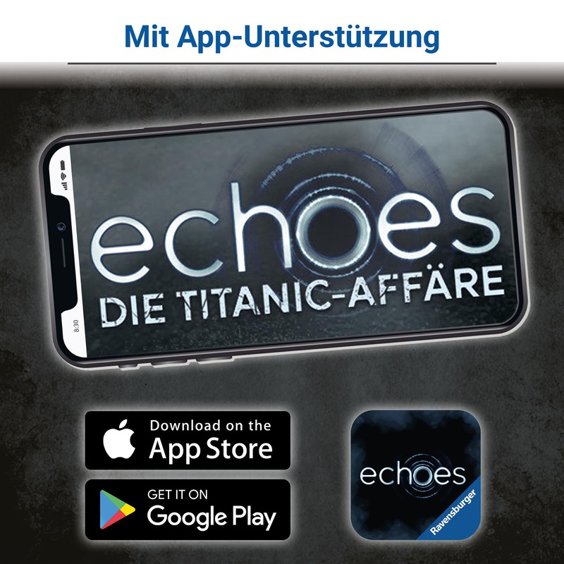 Ravensburger 24698 - Echoes The Titanic Affair - Audio Mystery