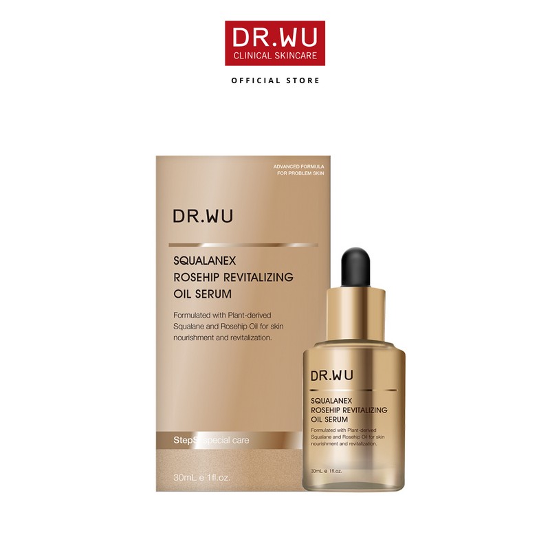 DR.WU Squalanex Rosehip Revitalizing Oil Serum (5ml/30ml) | Face Oil
