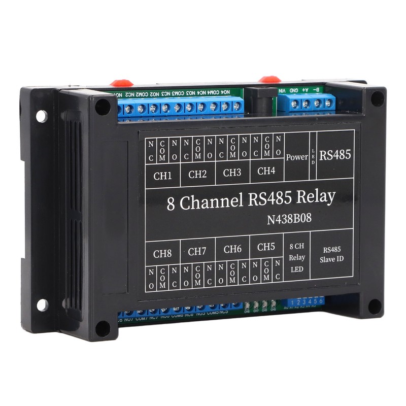 Relay Module 8 Channel RS485 RTU Remote Control Switch DC