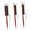 Baluue 3pcs Boar Bristle Tail Comb for Women and Boy