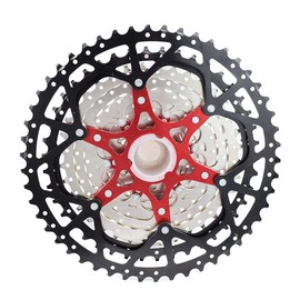 VG SPORTS 8/9/10/11/12 Speed Ultra-Light Bike Cassette for Mountain Bike 11-40T/11-42T/11-46T/11-50T/11-52T Bike Freewheel MTB Cassette Compatible with Shimano/SARM