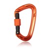 Carabiner Hook Screw Lock D Shape Camping Outdoor Key Pendant