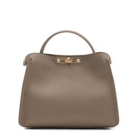 Gratante abb-g0053 One-Handle 2-Way Mini Shoulder Bag, Women's Shoulder Bag, grey beige