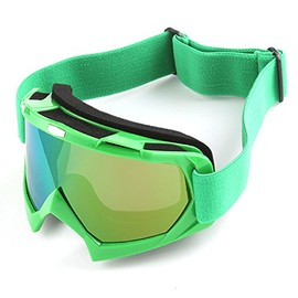 Motocross MX BMX ATV Dirt Bike Ski Snowboard MX Snow Goggles, Arrow Green