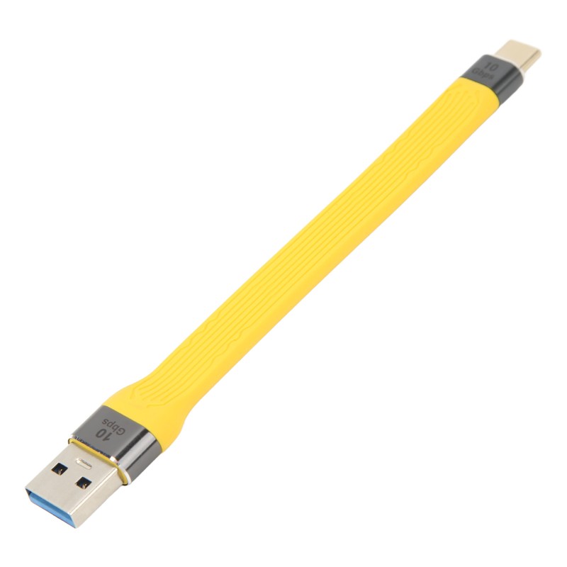 USB Male to Type C Male Cable 10Gbps 5A 13.8cm
