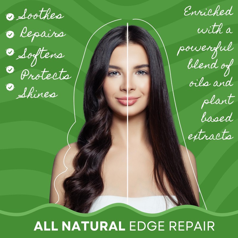 C B SMOOTHE Oil, Natural Hair Growth Serum with Tea