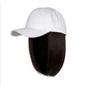WDOPEN- Wig baseball cap,Adjustable detachable wig hat,Wig one piece cap.There