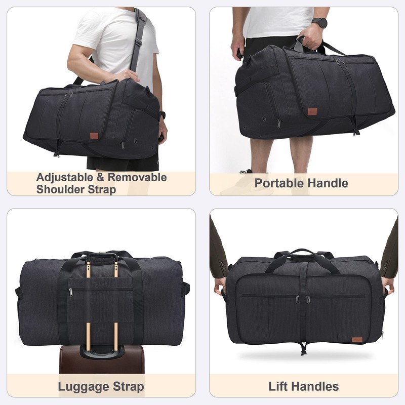 Urtala Travel Duffel Bag for Men & Women, Large Holdall