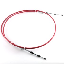 HXYBBGS 1 PCS 86528050 Throttle Cable Compatible with New Holland Skid Steer Loader L565 LX565 LX665 L865 LX865 LX885 LX985 82-1/2" Replace#157098031 86501120