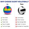 Surpop Soft Indoor Volleyball for Kids, Quiet Size 5 Practice