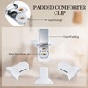 8 Pcs Padded Comforter Clips Duvet Cover Clips, Non-Slip Bed