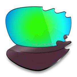 Mryok+ Polarized Replacement Lenses for Oakley Jawbone Vented - Emerald Green