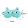 COLLBATH Gel Eye Mask Sleep Mask Cat Pattern Blindfold for