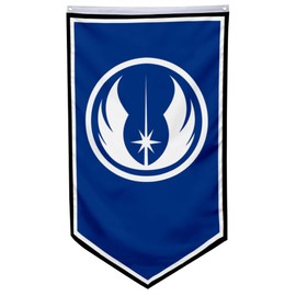 Jedi Order Flag Republic Swallowtail Pennant banner 30x50inch Man Cave (II)