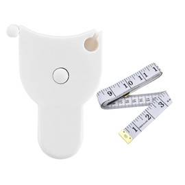 Hession 60 Inch/150cm Body Tape Measure with Soft Tape, Automatic Retract, Lock Pin and Push-Button Retract