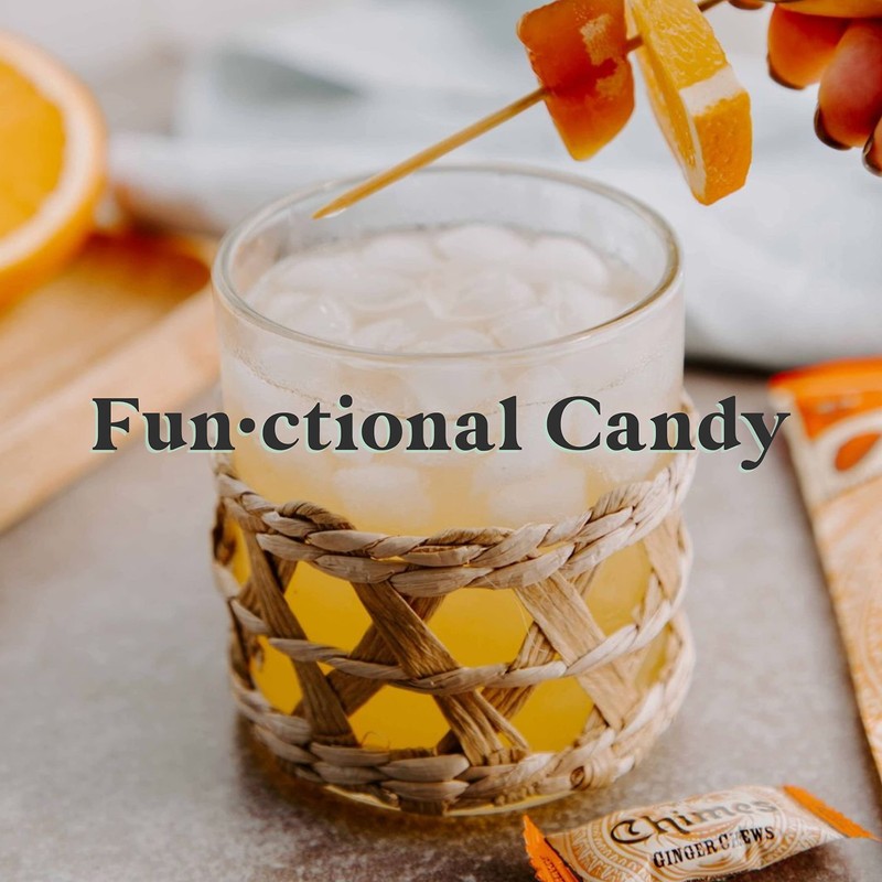 Chimes Ginger Chews Variety Pack - Original, Orange, Mango, Peppermint