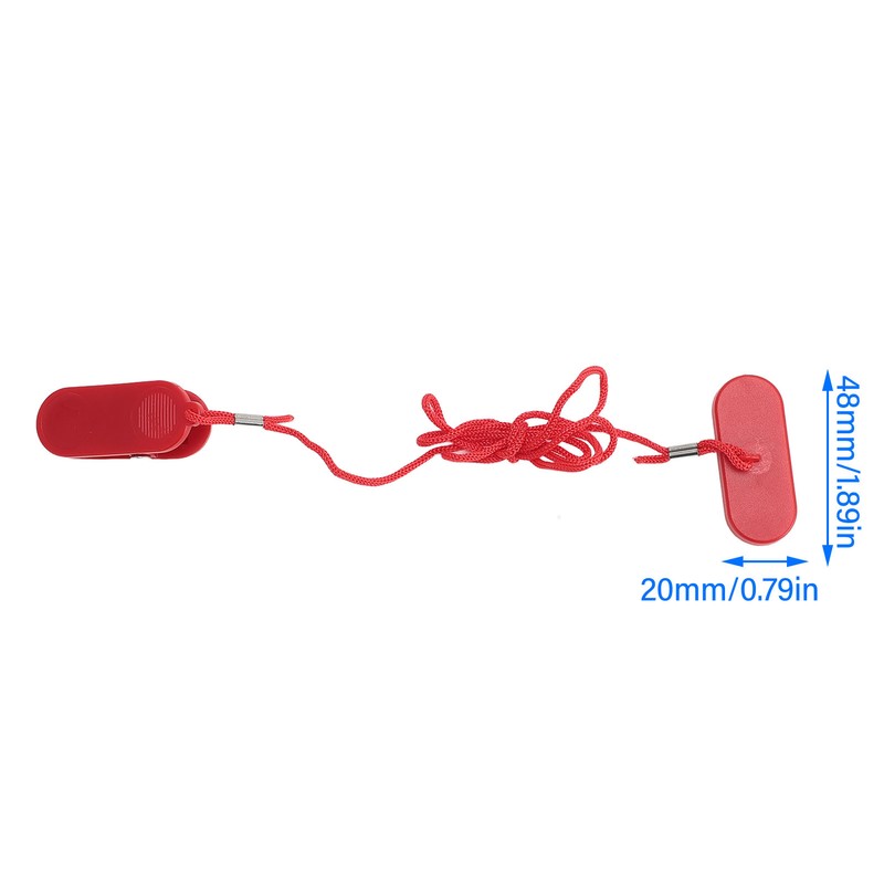 2PCS Treadmill Safety Key Magnetic Universal Emergency Stop Treadmill Lock