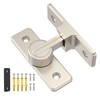 StickNGo Heavy Duty 90 Degree Barn Door Lock, Zinc Alloy