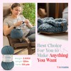 3 Pack Velvet Yarn for Crocheting - Chenille Yarn, 132