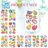 80+ Pieces Easter Egg Tattoos for Kids, 10 Sheets Easter