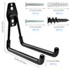 WSAMJIN 2 Pieces Garage Steel Wall Hooks Heavy Duty Wall