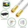 Sterndiscount 25 m SAT Cable 135 dB Ultra HD 4K