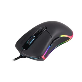 Dragonwar G21 Caster Professional RGB 7000dpi Ergonomic and Adjustable Gaming Mouse with 7 Buttons - Black