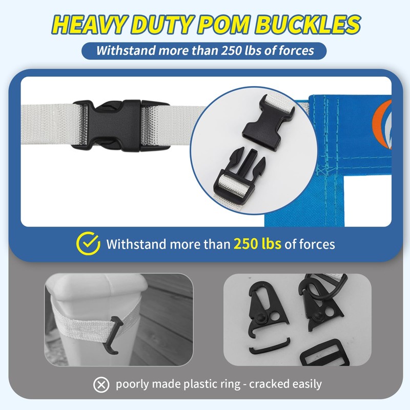 Olybeaka Pool Volleyball Replacement (Blue with Light)